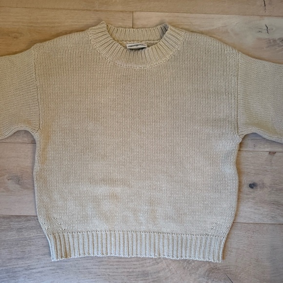 Princess Polly Harmony Balloon Sleeve Knit Sweater Beige / Size S/M - Picture 5 of 8